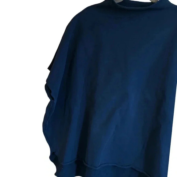 Frank & Eileen Blue Capelet One Size - Picture 2 of 13